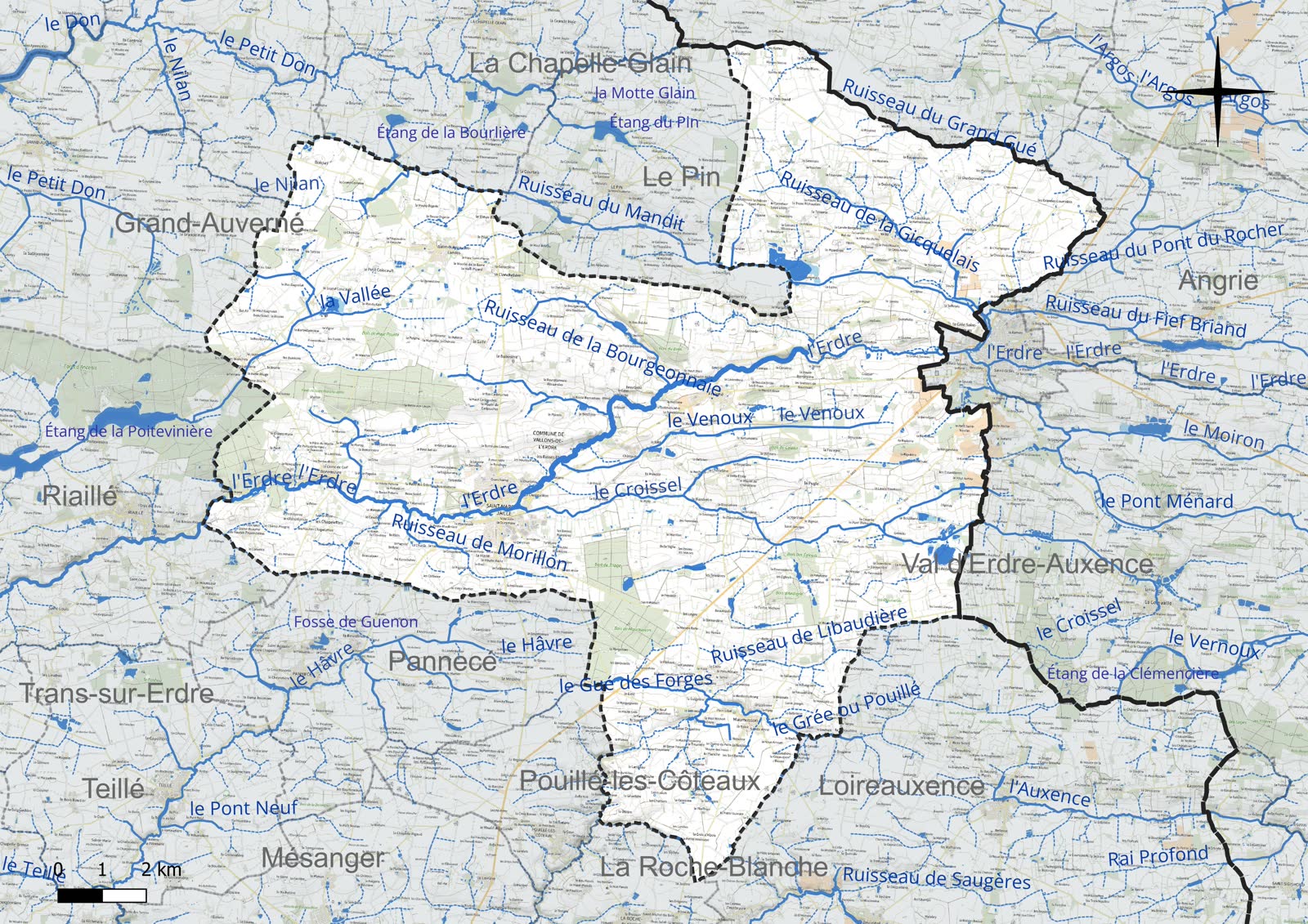 Vallons-de-l'Erdre : La Naissance d'une Commune Nouvelle (1ᵉʳ Janvier 2018)